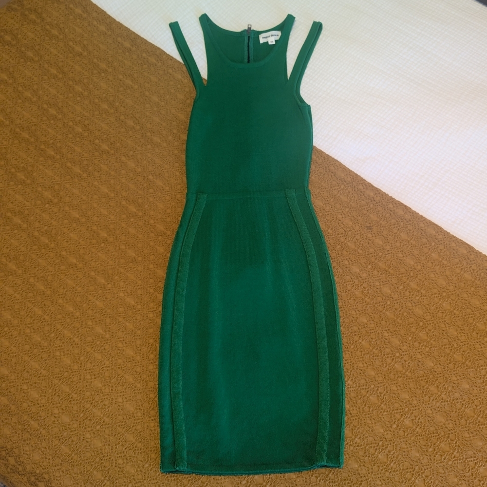 Sexy Short Green Bodycon Dress